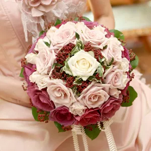 Round Wedding Bouquet