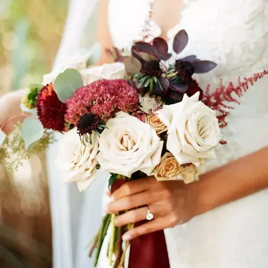 Pomander Wedding Bouquet